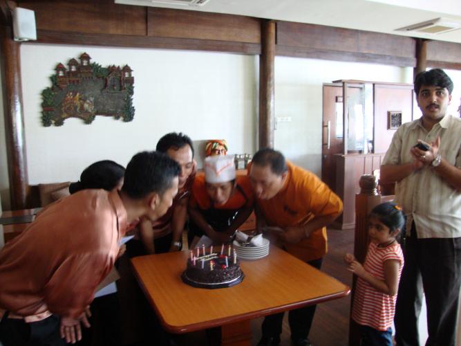 Birth Day Staff, bali indian restaurant, indian food restaurant in bali